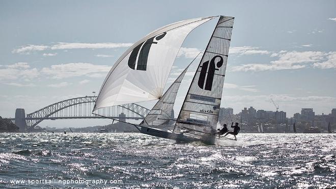 Postcard stuff there for Thurlow Fisher Lawyers © Beth Morley / www.sportsailingphotography.com